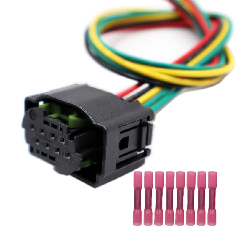 LIZAPUS Acc Front Radar Distance Sensor Connector Compatible with Nissan Maxima 20162018 Pigtail Plug Harness 4F0972708